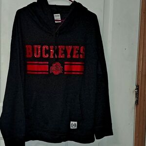 Pink VS Bling "Back to School" Ohio St Woman's Med Pullover Hoodie. 2016